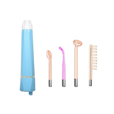 Mini skin care device massager high frequency facial wand for home use in Inkue