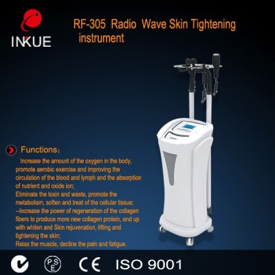 RF-305 Rf cosmetic radiofrequency electrode device  radio waves skin tightening device