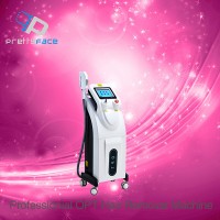 2017 Vertical OPT/ SHR /ipl fast hair removal equipment for hair removal/pigment removal salon machine