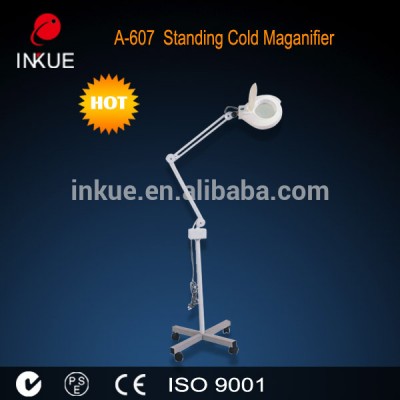 Factory price LED lamp flexible 5X amplification magnifying lamp for beauty salon A-607