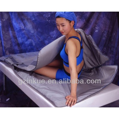 Safe and efficient equipment far infrared detoxifying blanket thermal slimming infrared sauna blanket for sudation